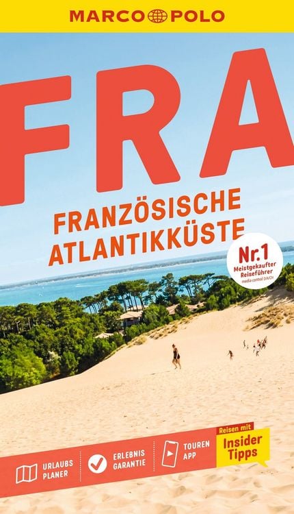 Produktbild: MARCO POLO Reisef&uuml;hrer Franz&ouml;sische Atlantikk&uuml;ste