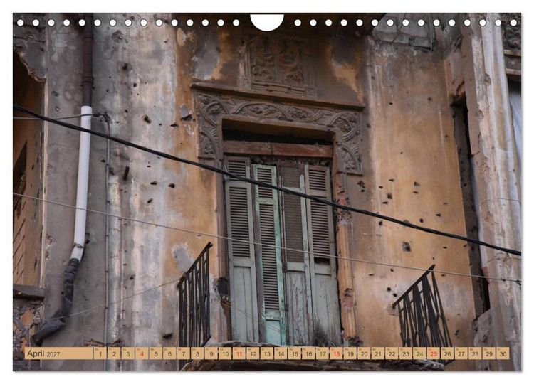 Produktbild: Beirut - auferstanden aus Ruinen (Wandkalender 2027 DIN A4 quer), CALVENDO Monatskalender