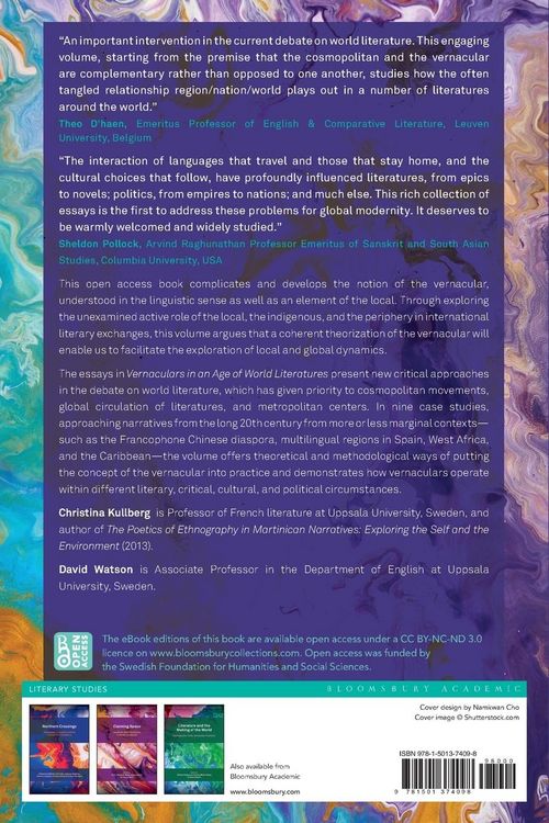Produktbild: Vernaculars in an Age of World Literatures