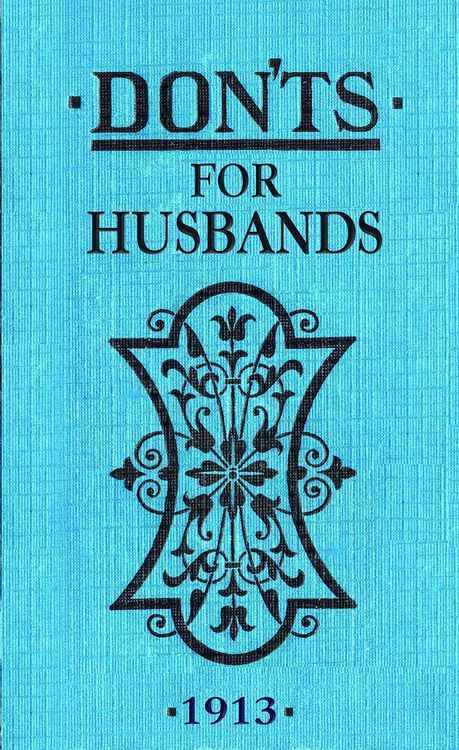Produktbild: Don'ts for Husbands