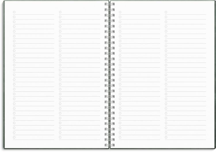 Produktbild: Kalender 26/27 Senator A5 Twist Gr&uuml;n