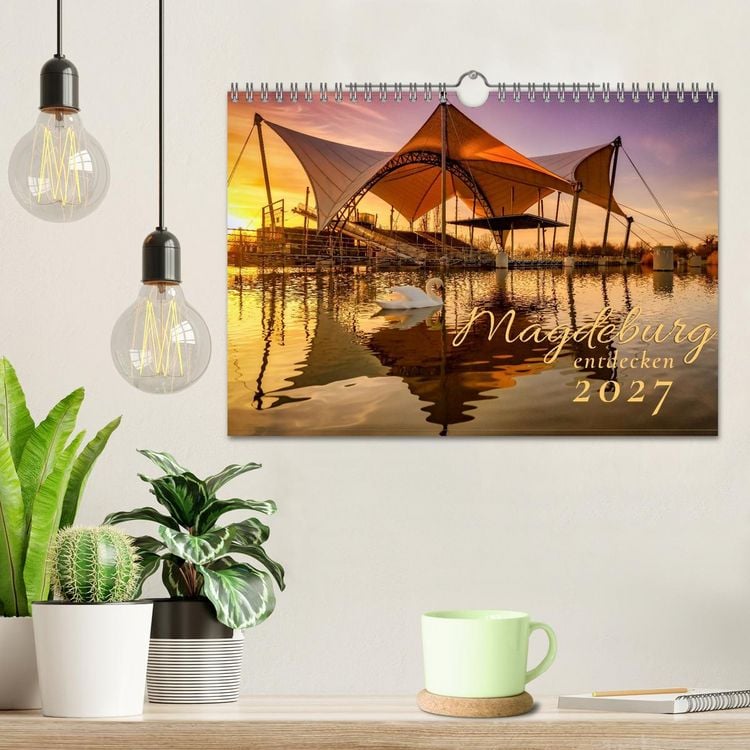 Produktbild: Magdeburg entdecken (Wandkalender 2027 DIN A4 quer), CALVENDO Monatskalender