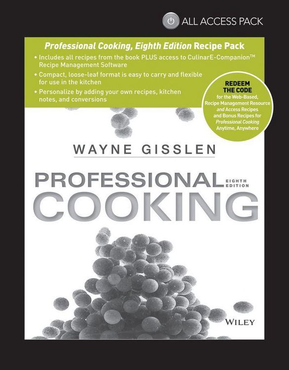 Produktbild: All Access Pack Recipes to Accompany Professional Cooking, Eighth Edition