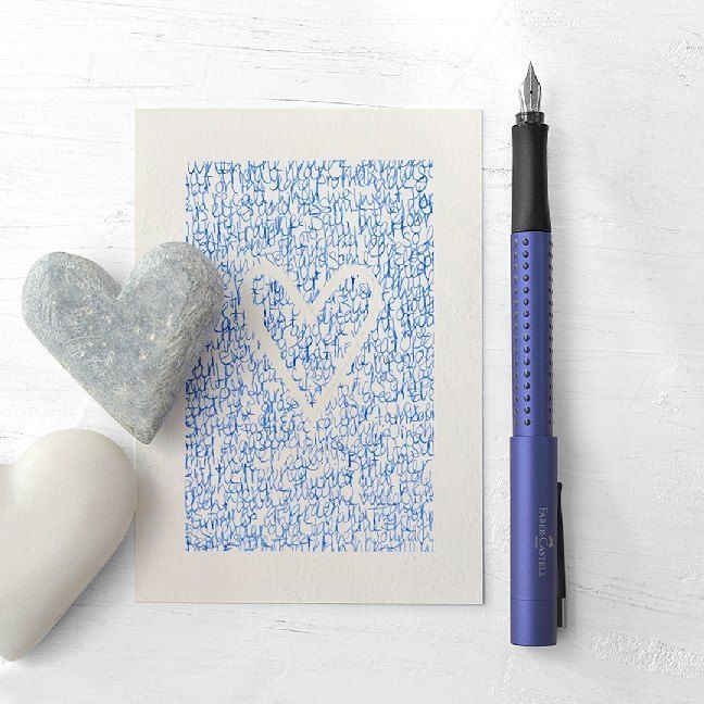 Produktbild: Faber-Castell F&uuml;ller Grip 2011 M blau
