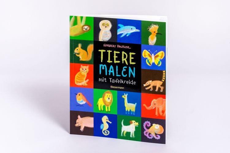 Produktbild: Tiere malen mit Tafelkreide. F&uuml;r Kinder ab 5 Jahren