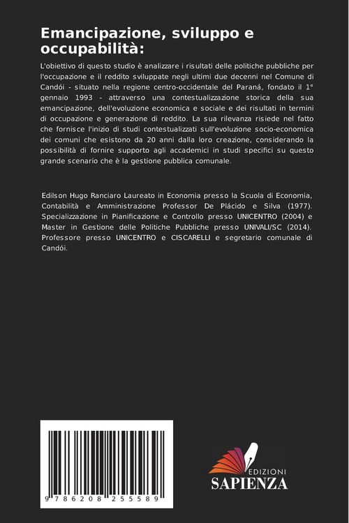 Produktbild: Emancipazione, sviluppo e occupabilit&agrave;:
