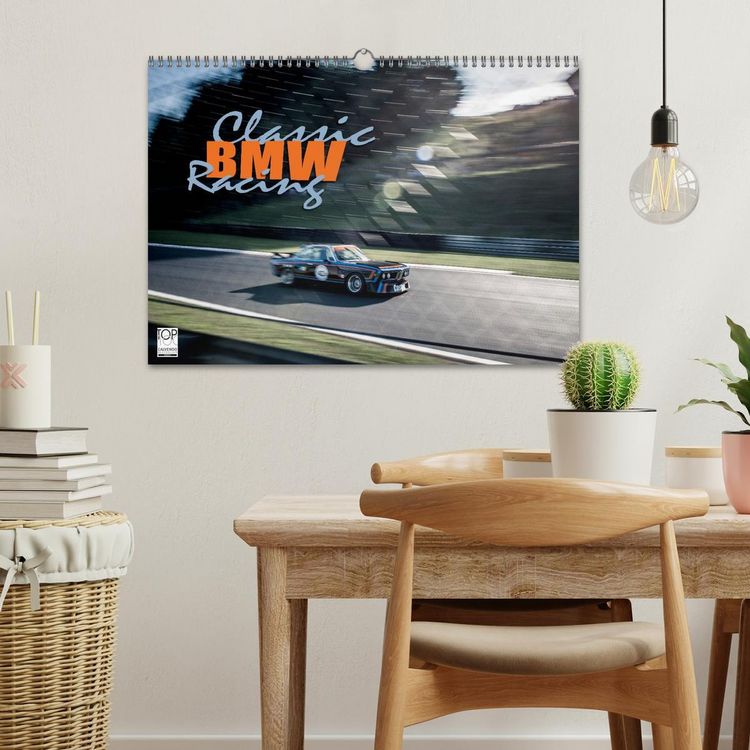 Produktbild: Classic BMW Racing (Wandkalender 2026 DIN A3 quer), CALVENDO Monatskalender