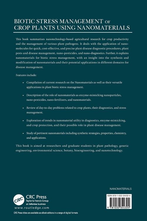Produktbild: Biotic Stress Management of Crop Plants using Nanomaterials