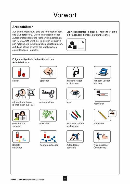 Produktbild: Mathe - na klar! Pr&auml;numerik: Formen