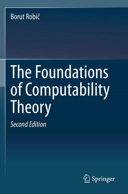Produktbild: The Foundations of Computability Theory