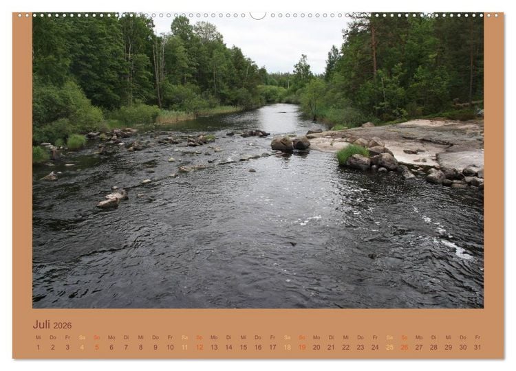 Produktbild: S&uuml;dschweden (hochwertiger Premium Wandkalender 2026 DIN A2 quer), Kunstdruck in Hochglanz
