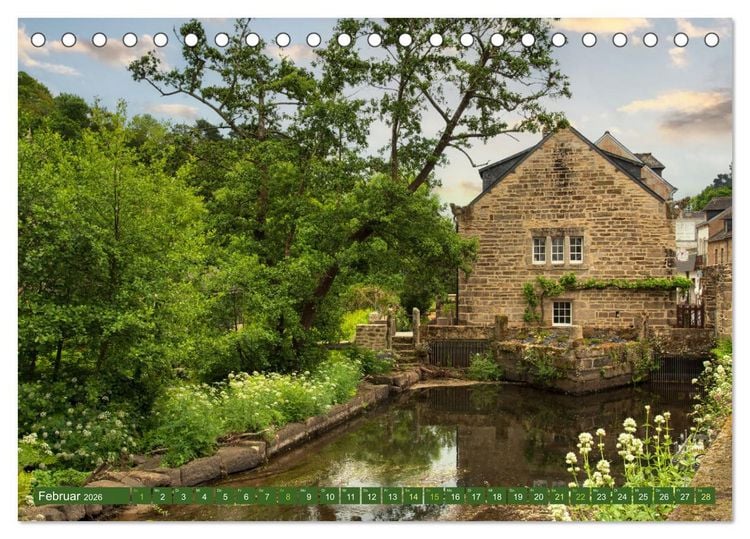 Produktbild: Pont-Aven Bretagne (Tischkalender 2026 DIN A5 quer), CALVENDO Monatskalender