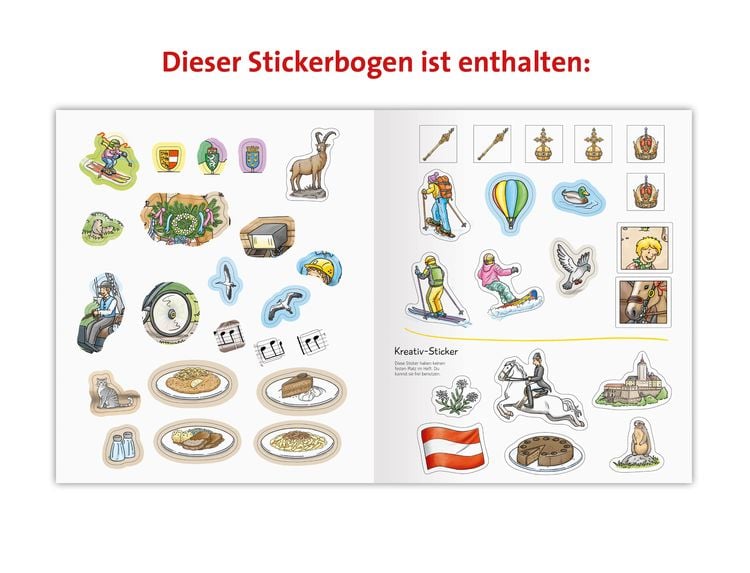 Produktbild: Wieso? Weshalb? Warum? aktiv-Heft: Österreich
