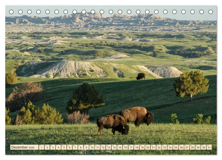 Produktbild: Sioux Im Lande von Sitting Bull (Tischkalender 2026 DIN A5 quer), CALVENDO Monatskalender