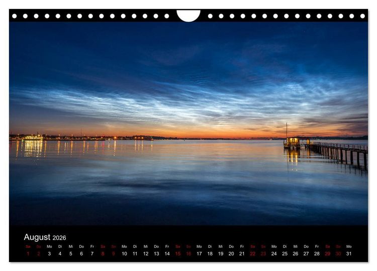 Produktbild: Naturwunder Norddeutschlands (Wandkalender 2026 DIN A4 quer), CALVENDO Monatskalender