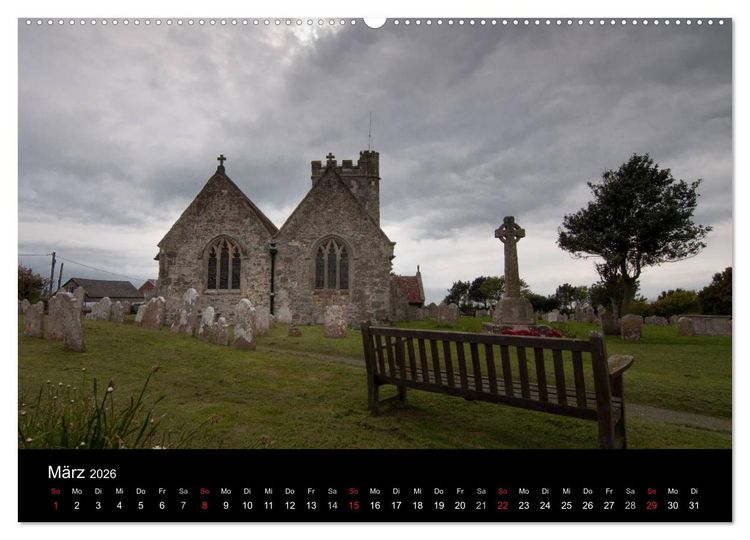 Produktbild: Unterwegs auf der Isle of Wight (Wandkalender 2026 DIN A2 quer), CALVENDO Monatskalender