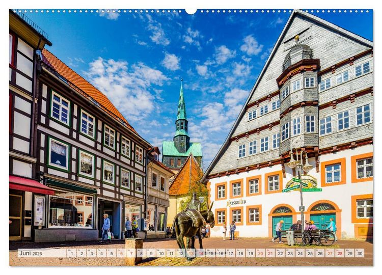 Produktbild: Osterode Impressionen (hochwertiger Premium Wandkalender 2026 DIN A2 quer), Kunstdruck in Hochglanz
