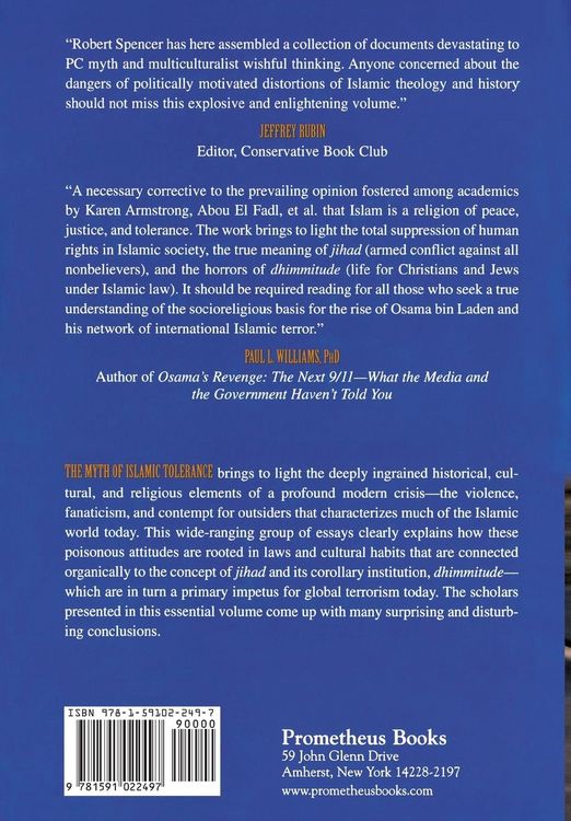 Produktbild: The Myth of Islamic Tolerance