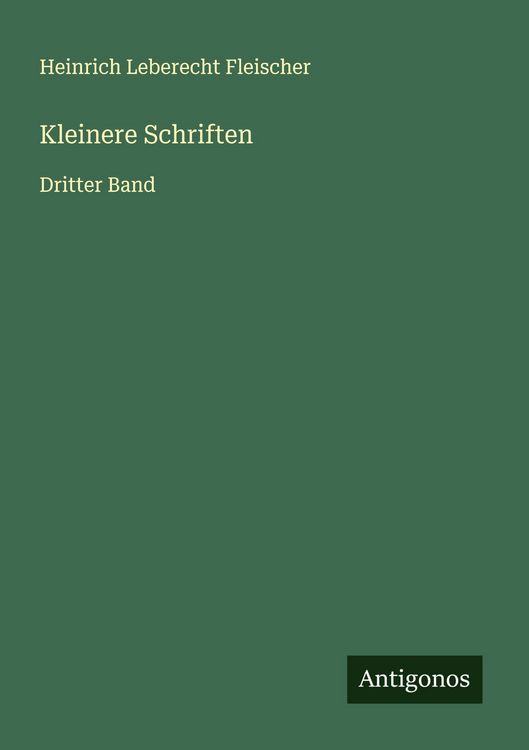 Produktbild: Kleinere Schriften