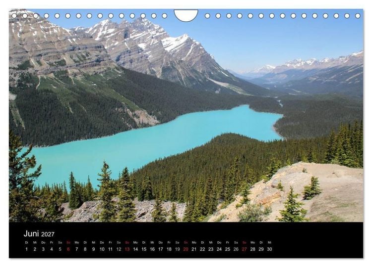 Produktbild: Kanada 2027 (Wandkalender 2027 DIN A4 quer), CALVENDO Monatskalender