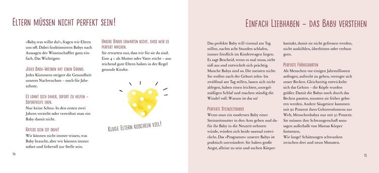 Produktbild: artgerecht - Das kleine Baby-Buch