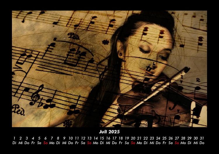 Produktbild: Musik 2025 Fotokalender DIN A3