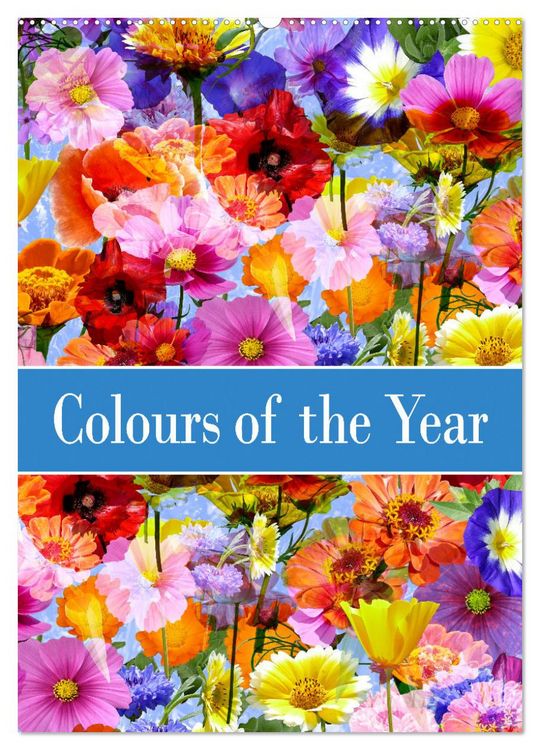 Produktbild: Colours of the Year (Wall Calendar 2026 DIN A2 portrait), CALVENDO 12 Month Wall Calendar