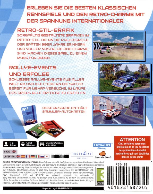 Produktbild: Old School Rally (Special Edition)
