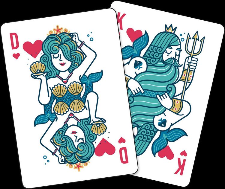 Produktbild: Ahoi! 55 Spielkarten mit Motiven von der K&uuml;ste