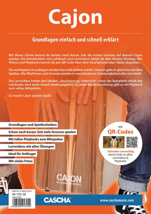 Produktbild: Cajon - Schnell und einfach lernen