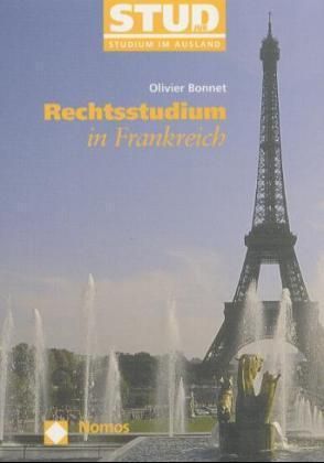 Produktbild: Rechtsstudium in Frankreich