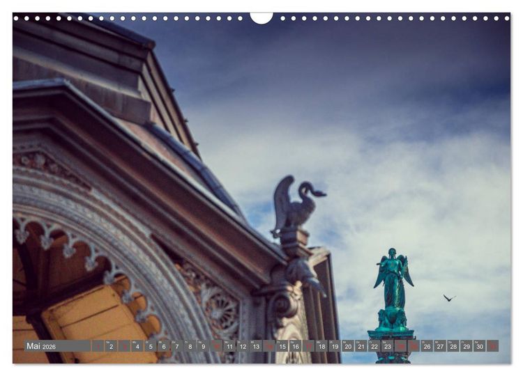 Produktbild: Historisches Stuttgart 2026 (Wandkalender 2026 DIN A3 quer), CALVENDO Monatskalender