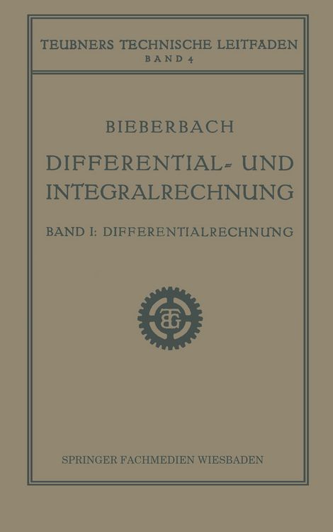 Produktbild: Differential- und Integralrechnung
