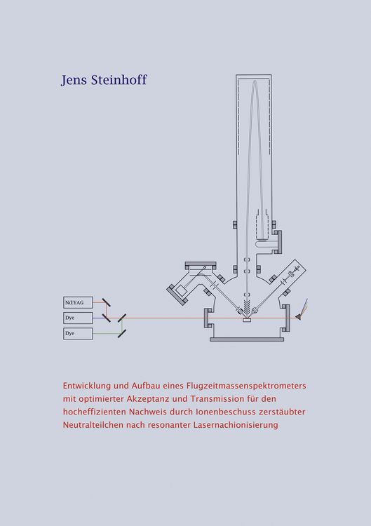 Produktbild: Entwicklung und Aufbau eines Flugzeitmassenspektrometers mit optimierter Akzepta