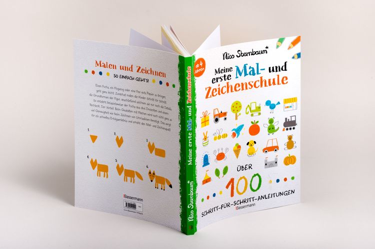 Produktbild: Meine erste Mal- und Zeichenschule. Ab 4 Jahren