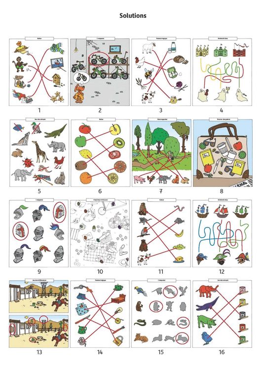 Bloc de maternelle à partir de 4 ans - Cahier d'activités pour les enfants 4 ans - Activités et Jeux educatifs maternelle