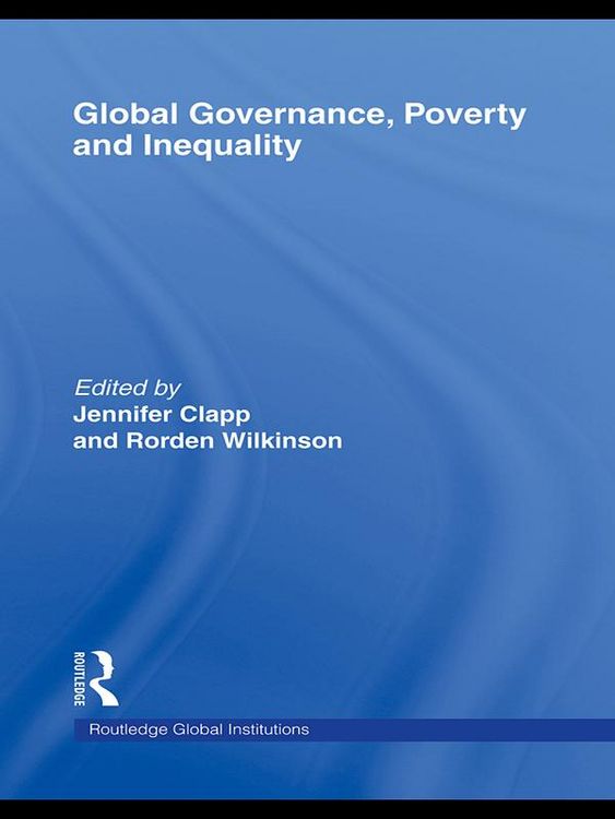 Produktbild: Global Governance, Poverty and Inequality