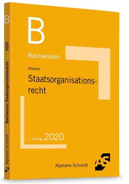 Produktbild: Basiswissen Staatsorganisationsrecht