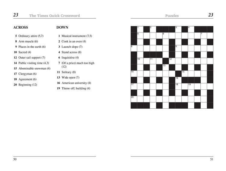 Produktbild: The Times Quick Crossword Book 28