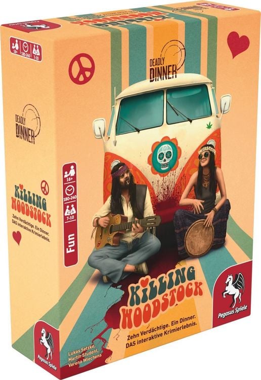 Produktbild: Deadly Dinner - Killing Woodstock (Spiel)