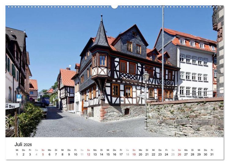 Produktbild: Romantisches Kronberg im Taunus (Wandkalender 2026 DIN A2 quer), CALVENDO Monatskalender