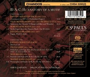 Produktbild: B-A-C-H-Anatomy of a Motif