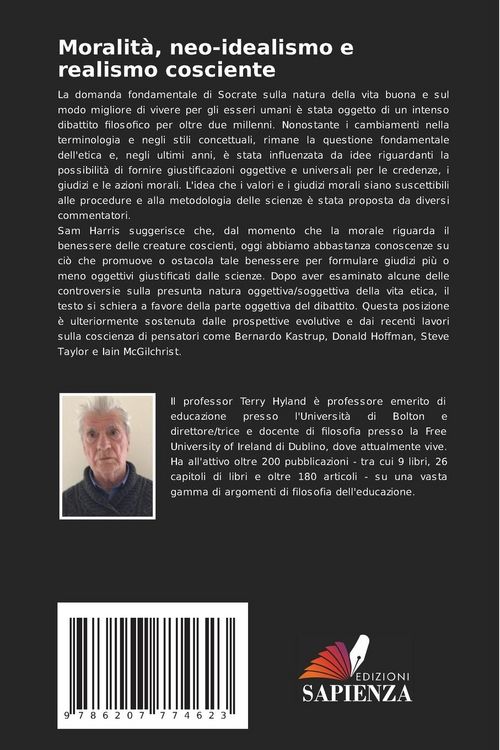 Produktbild: Moralit&agrave;, neo-idealismo e realismo cosciente