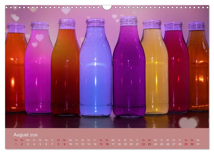 Produktbild: Die gute alte Milchflasche (Wandkalender 2026 DIN A3 quer), CALVENDO Monatskalender