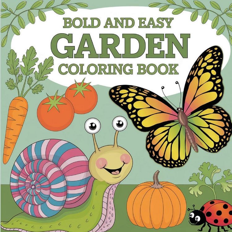 Produktbild: Garden Coloring Book