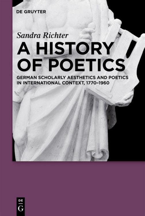 Produktbild: A History of Poetics