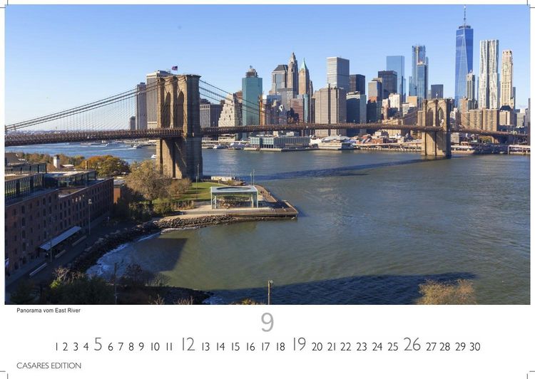 Produktbild: New York Kalender 2027 &ndash; Wandkalender | Fotokalender Nordamerika 35x50cm &ndash; Skylines, Streetlife & City-Lights der Metropole als stilvolle Deko f&uuml;r B&uuml;ro oder Zuhause