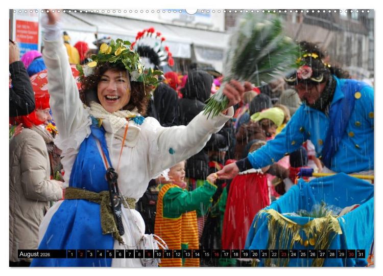 Produktbild: K&ouml;lner Karneval - das ganze Jahr! (hochwertiger Premium Wandkalender 2026 DIN A2 quer), Kunstdruck in Hochglanz