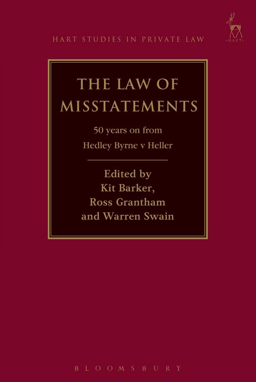 Produktbild: The Law of Misstatements