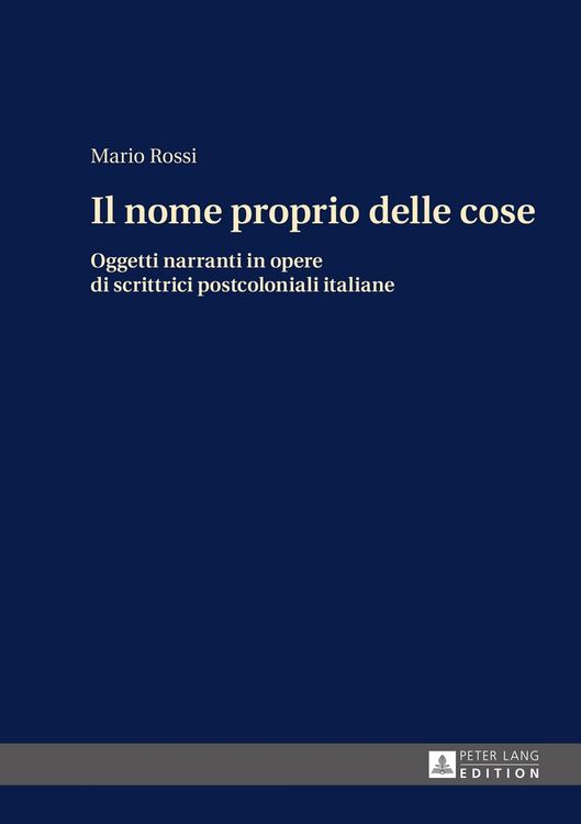 Produktbild: Il nome proprio delle cose